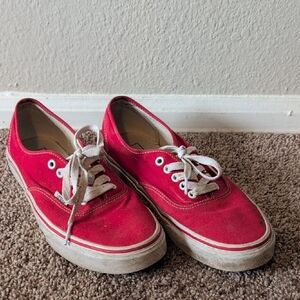 Vans Red Sneakers